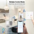 Tuya WiFi Smart Switch 1/2/3/4 Gang - Touch Control, App Integration, Alexa & Google Home Compatible. 