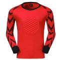 Men Kids Rugby Soccer Goalkeeper Jerseys Football Goalie Jersey Shirts Goal Keeper Sport Kit Chest Elbow Protector Custom Print. 