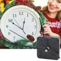 Silent Wall Clock Mechanism Mute Quartzs DIY Wall Clock Movement Machine Silver Hands Repair Kit Tool Replace Set Accessories. 