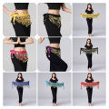 Dancewear Triangle Hip Scarf Belly Dance Coins Belt Fashion Waist Chain Belly Dance Waist Chain Women Waist Chain. 