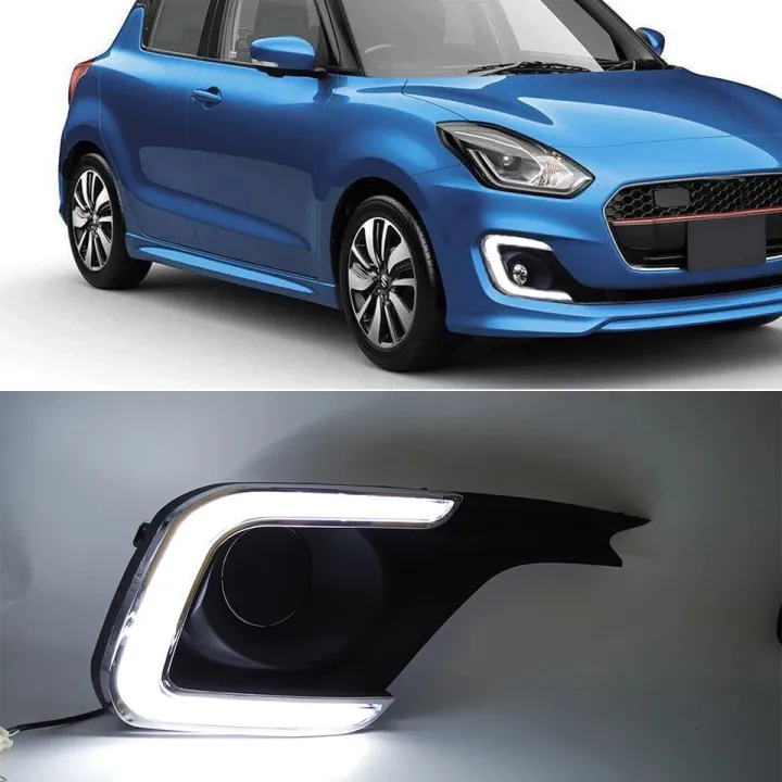 2PCS%20LED%20DRL%20Daytime%20Running%20Light%20Daylight%20yellow%20Signal%20lamp%20car-Styling%20lights%20For%20Suzuki%20Swift%202017%202018%202019%20-%20Image%206