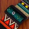 [okoogee]Electric Guitar Polyester Straps Ethnic Style Ballad Acoustic Guitars Bass Belt Musical Instrument Accessory. 