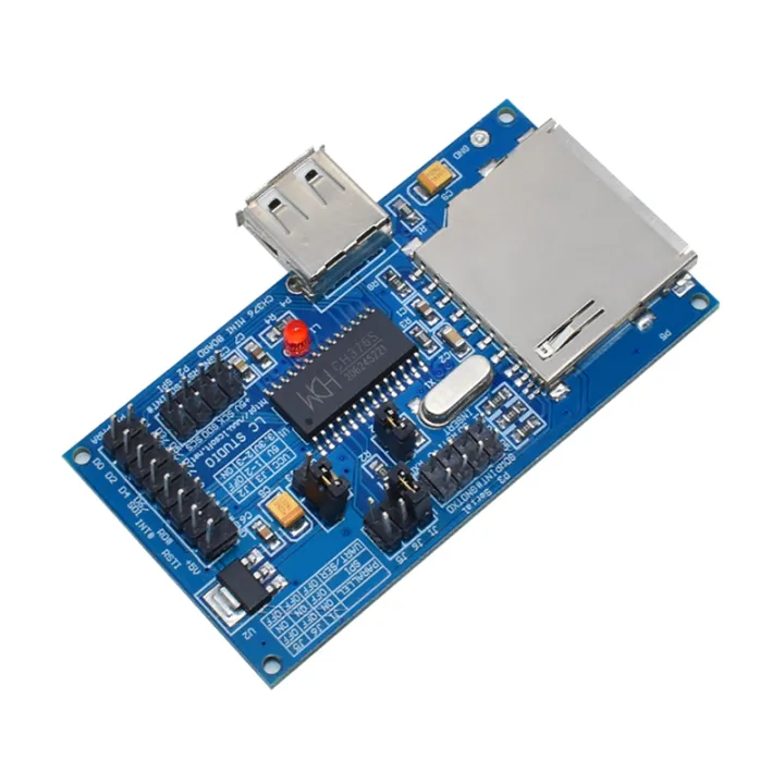 IC USB Development Board Evaluation Board Module CH376 CH376S SD Card ...