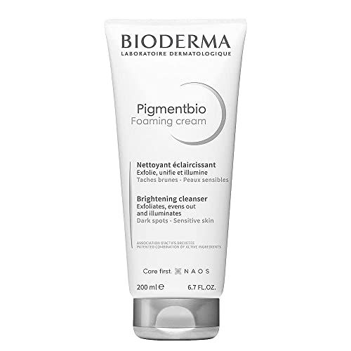 Bioderma Pigmentbio Foaming Cream Brightening Exfoliating Cleanser (Face & Body Wash) For Brightened Skin, 200 ml(FROM INDIA)JEZ