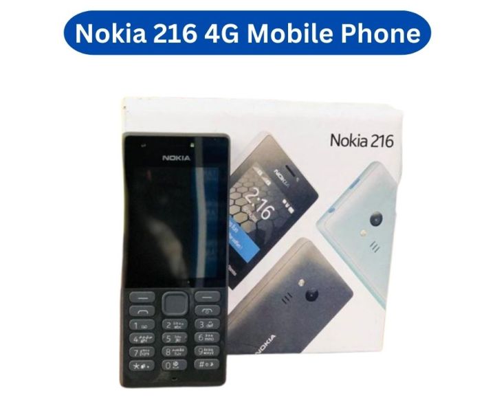 Nokia 216 4G Mobile Phone, Nokia 216 Dual SIM Phone, NOKIA 216 Mobile Phone Dual Sim 4G GSM Nokia 216 DS Original Unlocked Cellphone, Nokia Button Mobile Phone