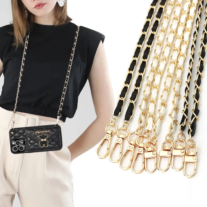 120cm Purse Chain Strap Crossbody Handbag Chains Replacement Chain Straps MJK