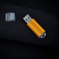 【32GB Gold】 Memory Usb Key 2.0 16gb 32gb 64gb 8gb Flash Pen Drive Custom Logo Wedding Video(over Free Logo). 