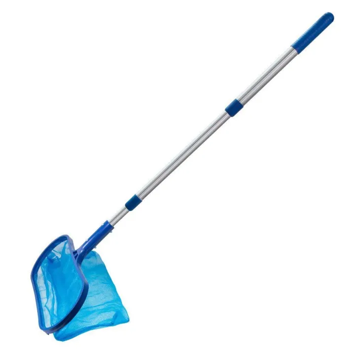【Fullyoung_520 Store】Swimming Pool Accessories Skimmer Net with Adjustable Telescopic Pole Deep Bag Net Cleaning Net