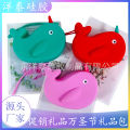 Source Factory Wholesale Small New Children's Bags Candy Color Soft Silicone Coin Storage Zipper Bag Fashion All-Matching. 