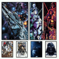 A3/A4 Size Framed wall posters Star Wars Darth Vader Aesthetic Wall Decor posters. 