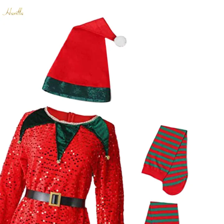 Girls%20Dress%20and%20Hat%20for%20Role%20Play%20Halloween%20Masquerade%20120%20to%20130cm%20Red%20-%20Image%208