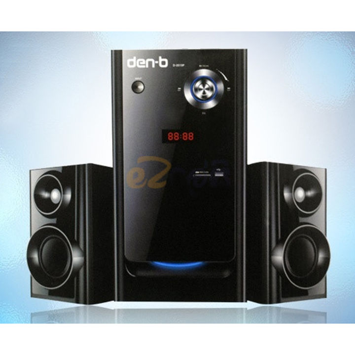 Den-B 2.1 Subwoofer Wireless Bluetooth Subwoofer System Buffel Set Home Theater Speaker Sound System D-B201 Sub