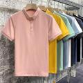 Summer New Polo Collar Embroidery B Short Sleeve T T-shirt Men's Short Sleeve Casual Slim Fit T T-shirt Men's Fashion polo Men's Shirt. 