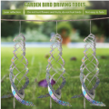 1/5Pcs Bird Repell-ent Spiral Reflectors Hanging Reflective Bird Deterent Device Garden Decorative Garden Scarecrow Yard Bird Repeller. 