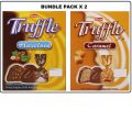 Elvan Truffle Hazelnut Flavour Chocolate Elvan Truffle Caramel Milky Compound Chocolate x 2 Bundle pack. 