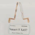 Wyieno For infinix Smart 5 X657 Power On Off Volume Up Down Ribbon Power Button Flex Cable. 