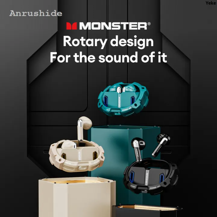 YekeFashion%20Choice%20MONSTER%20XKT10%20PRO%20Low%20Latency%205.3%20Earphone%20Bluetooth%20Wireless%202025%20New%20Earbuds%20HD%20Call%20Gaming%20Sport%20Headset%20Headphones%20With%20Mic%20-%20Image%203