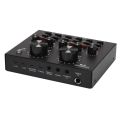 2X V8 Sound Card Audio Set Interface External USB Live Microphone Sound Card Bluetooth Function for Singing Recording. 