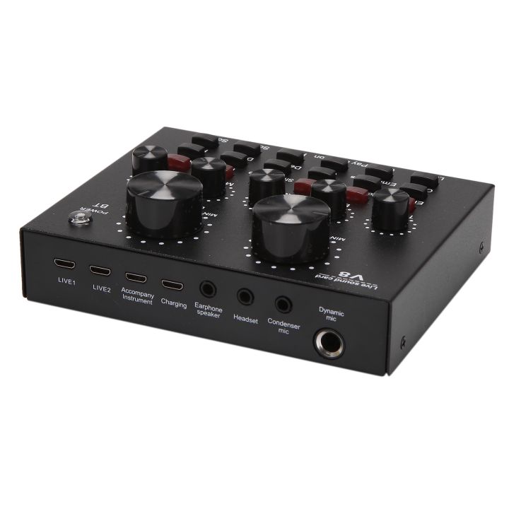 2X%20V8%20Sound%20Card%20Audio%20Set%20Interface%20External%20USB%20Live%20Microphone%20Sound%20Card%20Bluetooth%20Function%20for%20Singing%20Recording%20-%20Image%203
