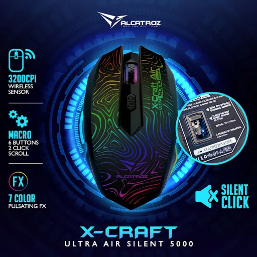 X-CRAFT%20ULTRA%20SILENT%205000%20GAMING%20MOUSE%20-%20Image%202