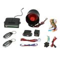 Car Warning Alarm Security System Keyless Entry Door Lock Automation Siren 2 Remote Control Anti Theift Hijacking. 