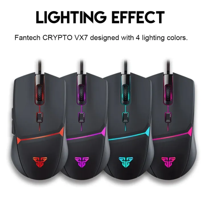 Fantech%20CRYPTO%20VX7%20Wired%20USB%20Cable%20Gaming%20Optical%20Sensor%204%20LED%20Color%20Gaming%20(8000DPI)%20-%20Image%203