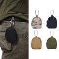 2023 New Style Tactical EDC Pouch Key Wallet Holder Men Coin Purses Pouch Bag Keychain Zipper Pocket Outdoor Key Bag. 