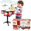 Children Kids Desktop Drum Set 3 Drums Musical Instrument Toy. 