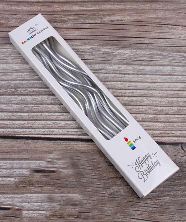 6%20Pieces%20Twisty%20Spiral%20Birthday%20Cake%20Candles%20with%20Holders%20Metallic%20Cake%20Cupcake%20Candles%20Long%20Thin%20Curly%20Coil%20Cake%20Candles%20for%20Birthday,%20Wedding%20Party%20and%20Cake%20Decoration%20(Colour%20-%20silver)%20-%20Image%206