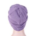 Shonline Women Cancer Chemo Hat Beanie Cap Twisted Knot Turban Head Wrap Beanie Scarf Turban Head Wrap Cap Turban Wrap Cap Islamic Clothing. 