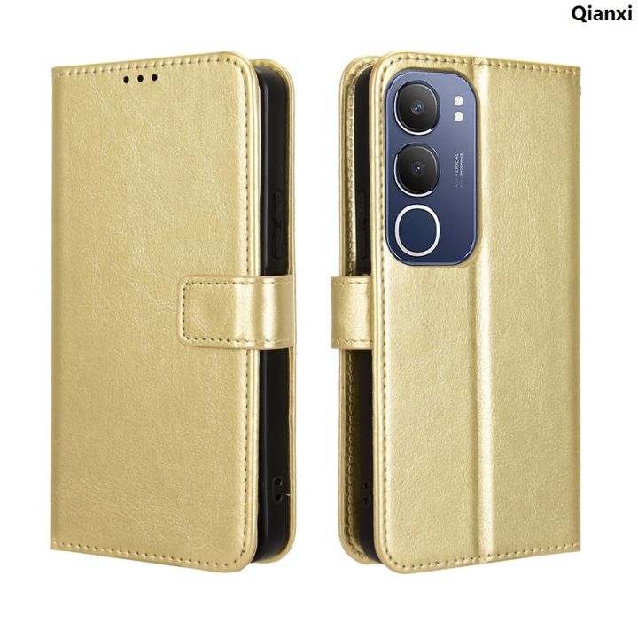 Qianxi%E3%80%902025%20Version%E3%80%91%20PU%20Back%20Cover%20Casing%20For%20Vivo%20Y19S%20Y%2019S%204G%20Phone%20Case%20-%20Image%207