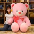 New High Quality Lovely Teddy Bear with Bow-knot Toys Stuffed Animals Bear Plush Doll Soft Pillow Kids Lovers Birthday Baby Gift. 
