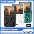 RG35XX PRO Video Game Console 3.5" IPS Screen Linux 64GB 5000+Games Support TV Output Game Player Support 30+Emulators. 