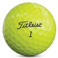 Titleist Golf Balls- Yellow. 