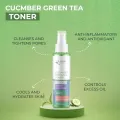 Lass Natural Cucumber Green TeaToner 100ml, Hydrating Pore Purifying | Moisturising Revitalising Facial Spray Toner | Acne Prone and oily skin with Natural extract |No Alcohol, Parabens & Sulphates, No Animal Testing(FROM INDIA)JEZ. 