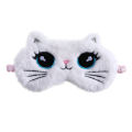 Cute design Cute eye Adjustable strap Soft plush Sleeping aid Plush sleep Travel-friendly Big-eyed eye patch for Travel and airplane use Sleepovers and camping Children's sleep aid Relaxation and. 