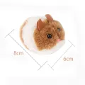 1 PCs Realistic Lifelike Plush Mouse Running Rat Toy for Interactive Play with Cats and Dogs. 