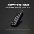 4K Video Capture Card USB 3.0 2.0 HDMI Video Grabber Record Box for Ps4 Game Camcorder Camera Recording Live Streaming. 