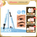 FOCALLURE 3D Eyebrow Gel Cream 2 In 1 Eyeliner Pencil 3 Colors Waterproof Long-lasting Eyebrow Pomade Enhancers Makeup Cosmetics. 