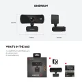 Fantech luminous C30 webcam [ 2K QULITY ] web camera web cam. 