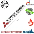 Metal Car Badge for Mitsubishi. 
