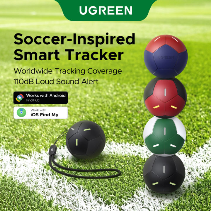 UGREEN%20Football%20Design%20Finetrack%20Global%20Positioner%205-Year%20Battery%20Life%20IP68%20Waterproof%20Plastic%20Shell%20Tracker%20Compatible%20Only%20With%20Apple%20Devices%20-%20Image%202