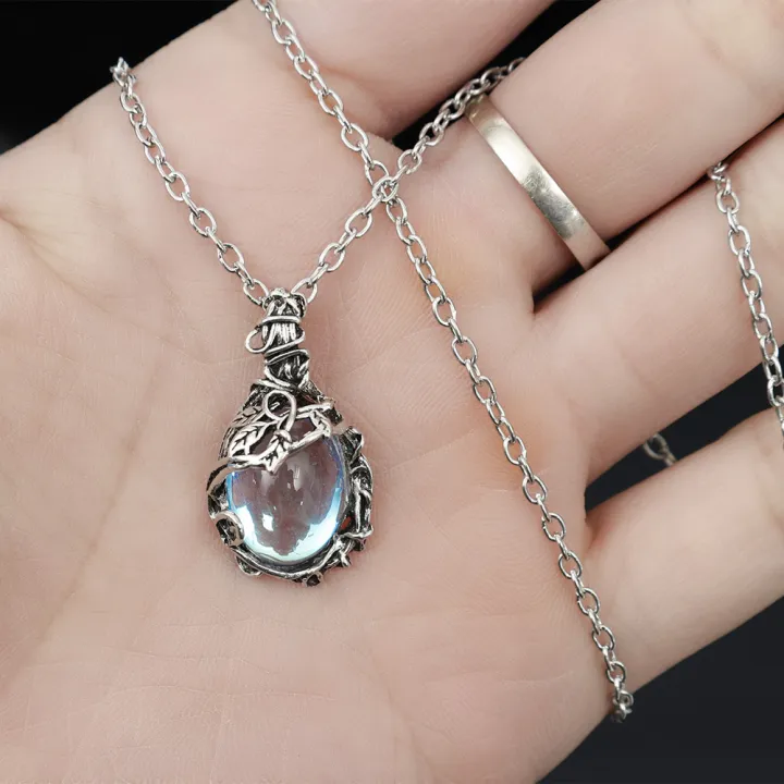 Water%20Crystal%20Gemstone%20Pendant%20Necklace%20-Artificial%20Gems%20Vintage%20Alloy%20Rattan-%20Women%20Girls%20Necklaces%20-Waterdrop%20Stone%20Necklace%20-%20Image%206