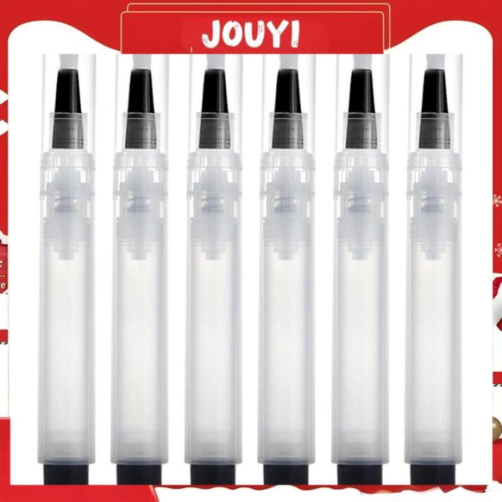 Fillable Touch Up Paint Pen Brush, 6ml Multifunctional Pens