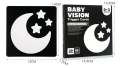 High Contrast Baby Visual Stimulation Cards(0-3). 