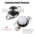 Ksd301 Normal Open Thermostat Temperature Thermal Control Switch 10A 250V-80. 
