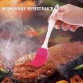 Barbeque Oil Brush - Multi Color 1Pcs Portable Silicone Oil Brush Grill Oil Brushes Liquid Pastry Kitchen Baking BBQ Tool Kitchen Accessories For Barbecue Grill. 