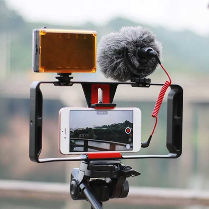 Mobile%20Phone%20Video%20Camera%20Handheld%20Stabilizer%20SmartPhone%20Film%20Making%20Rig%20Cage%20Cell%20Phone%20Handheld%20Grip%20Holder%20Bracket%20Stabilizer%20-%20Image%203