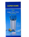 So Pure Water Filter Housing – Inline Single Filter for RO Systems | Durable Plastic + Air Release Valve - RH J1. 