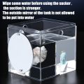 Acrylic Aquarium Betta Mirror Fish Tank Floating Mirror For Fish Betta Flowerhorn Cichlid Training Playing Accessories. 